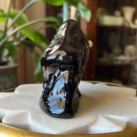 Vintage Avon American Buffalo Wild Country After Shave Decanter Glass Bottle - Picture 6 of 13